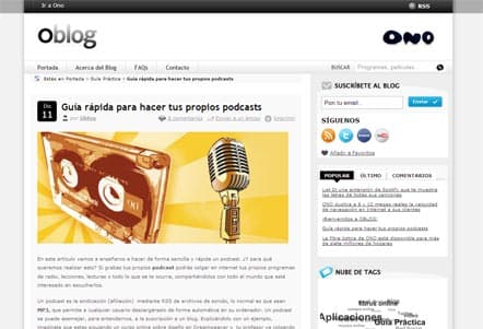 Podcast del Blog de ONO
