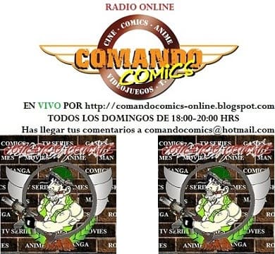 COMANDO COMICS RADIO ONLINE