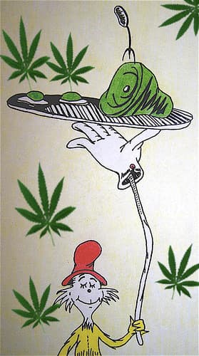 Ganjah Verde con Jamón