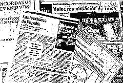 La prensa y la guerra de la independencia