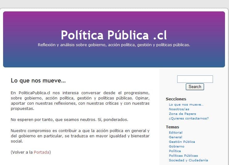PoliticaPublica.cl