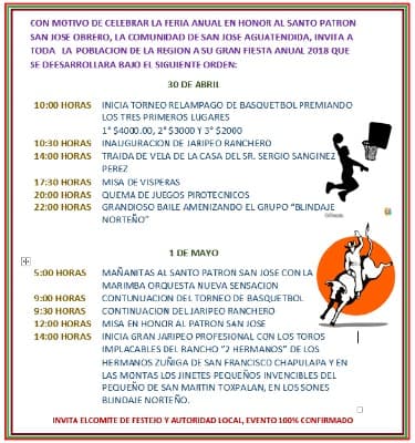 ESCUCHA EL SPOT DE LA FIESTA DE AGUATENDIDA 2018