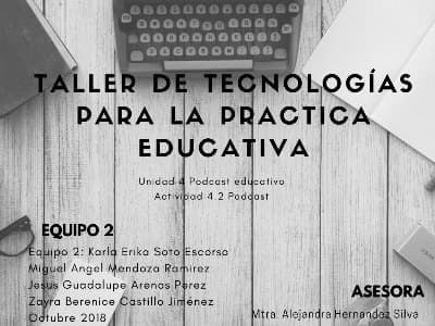 Taller de Tecnologías para la Practica Educativa