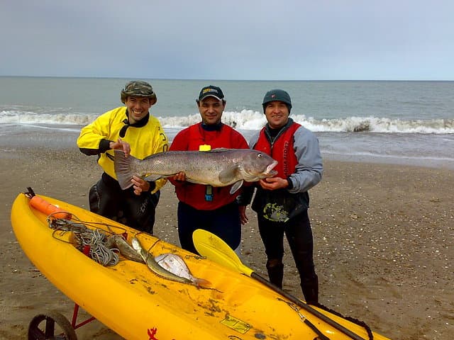 SALMON DESDE kAYAK